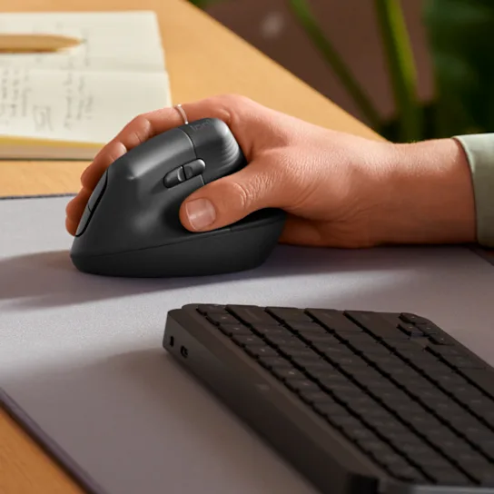 Logitech Lift Vertical Ergonomic Mouse – Open Box - Image 2