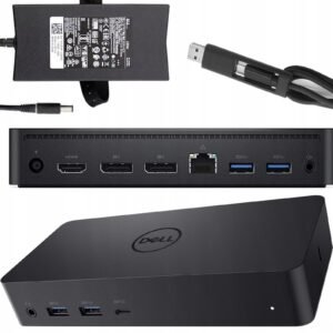 Dell D6000 Universal USB-C Docking Station with Original Adapter