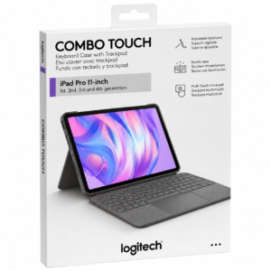 Logitech Combo Touch Keyboard Case for iPad Pro 11-inch – Open Box