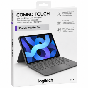 Logitech Combo Touch Keyboard Case for iPad Air 4th & 5th Gen – Open Box